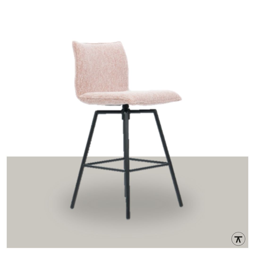 Barkruk Pieke in lichte kleur