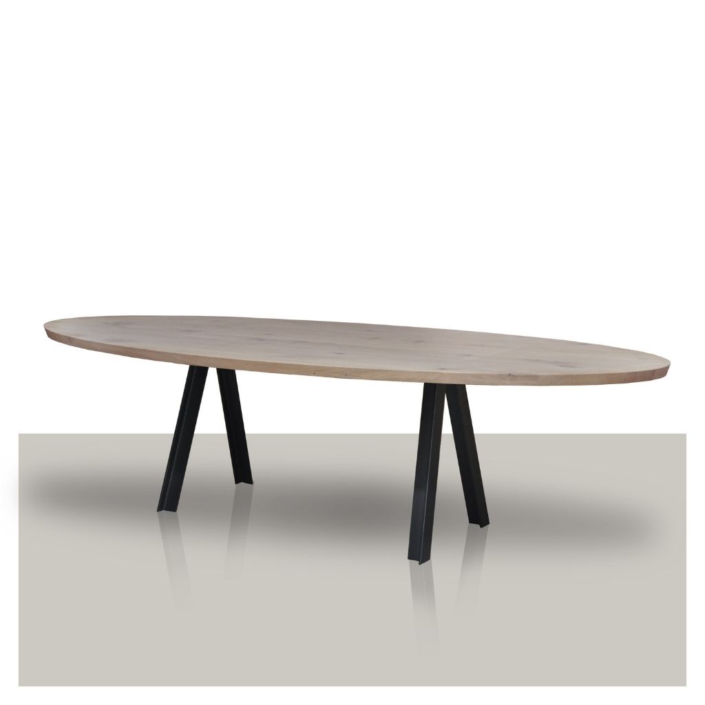 Ovale tafel Bone