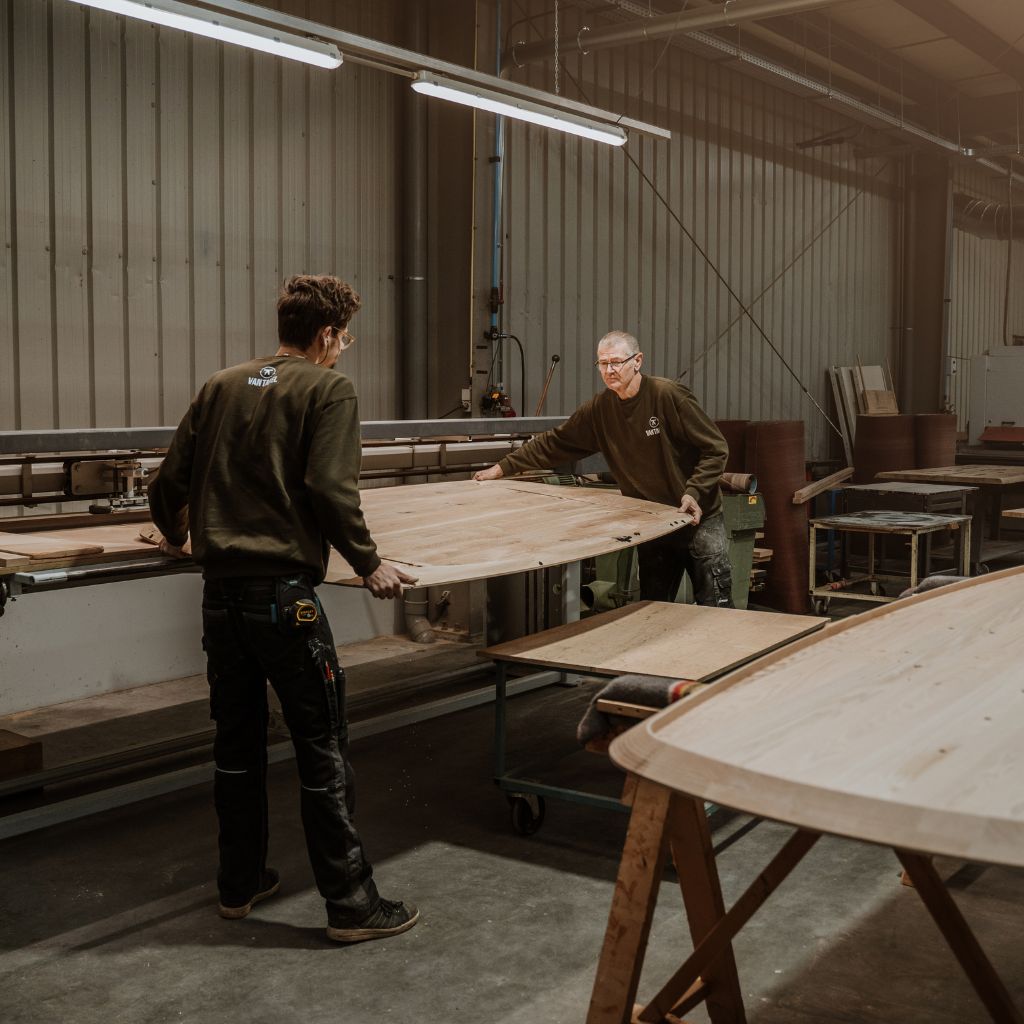 Ovale tafel Airplane