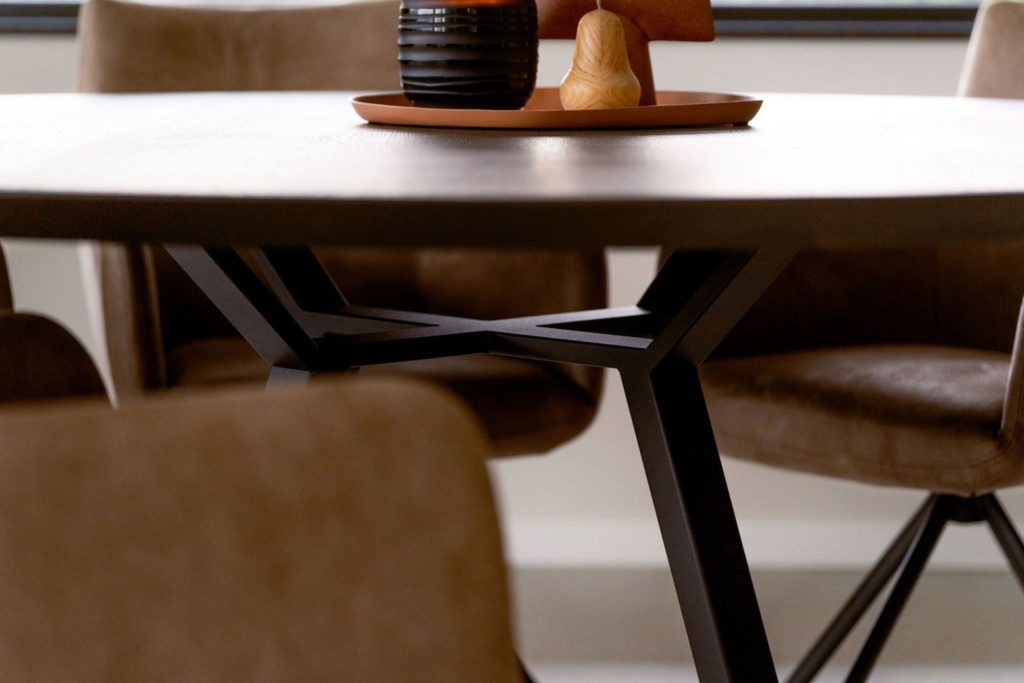 Close up ronde tafel