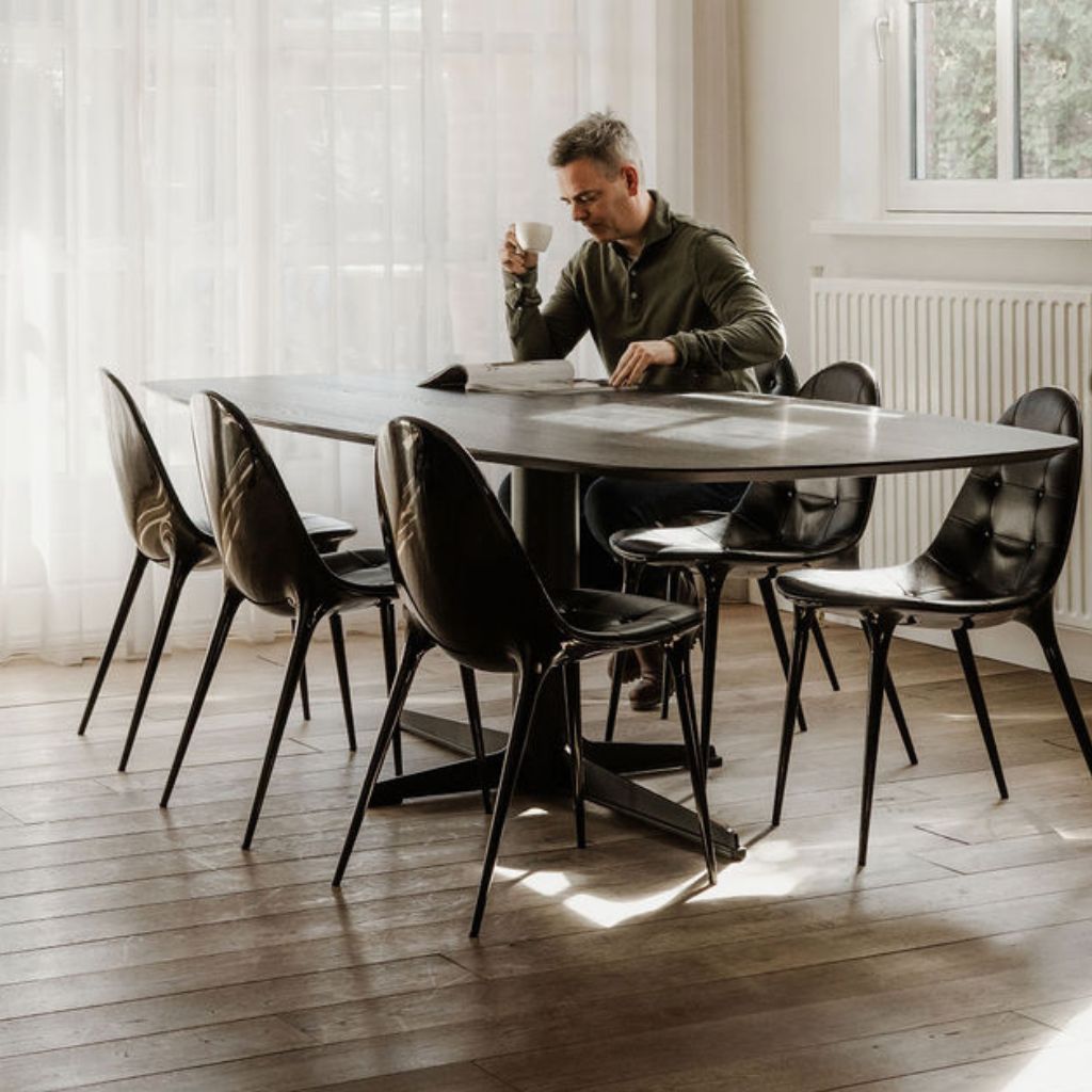 Fins ovale tafel op maat