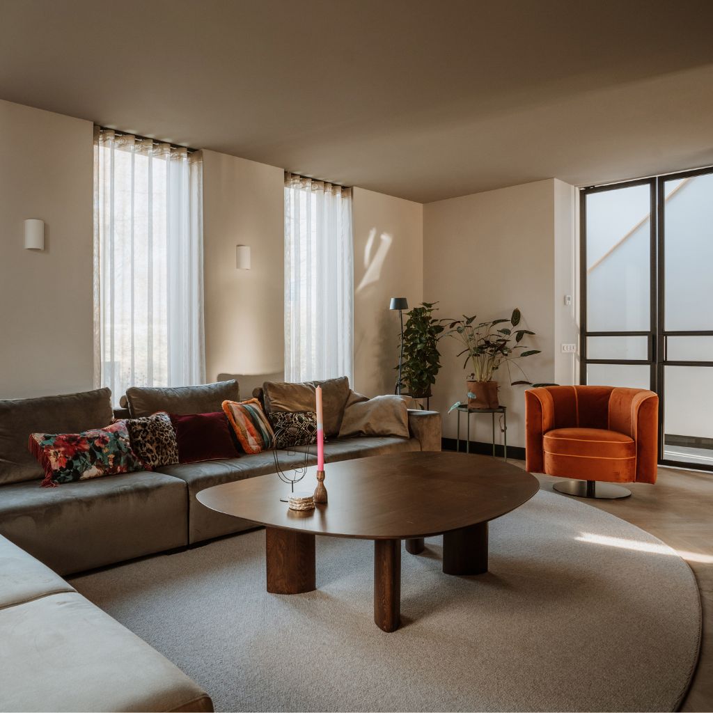 Salontafel in woonruimte