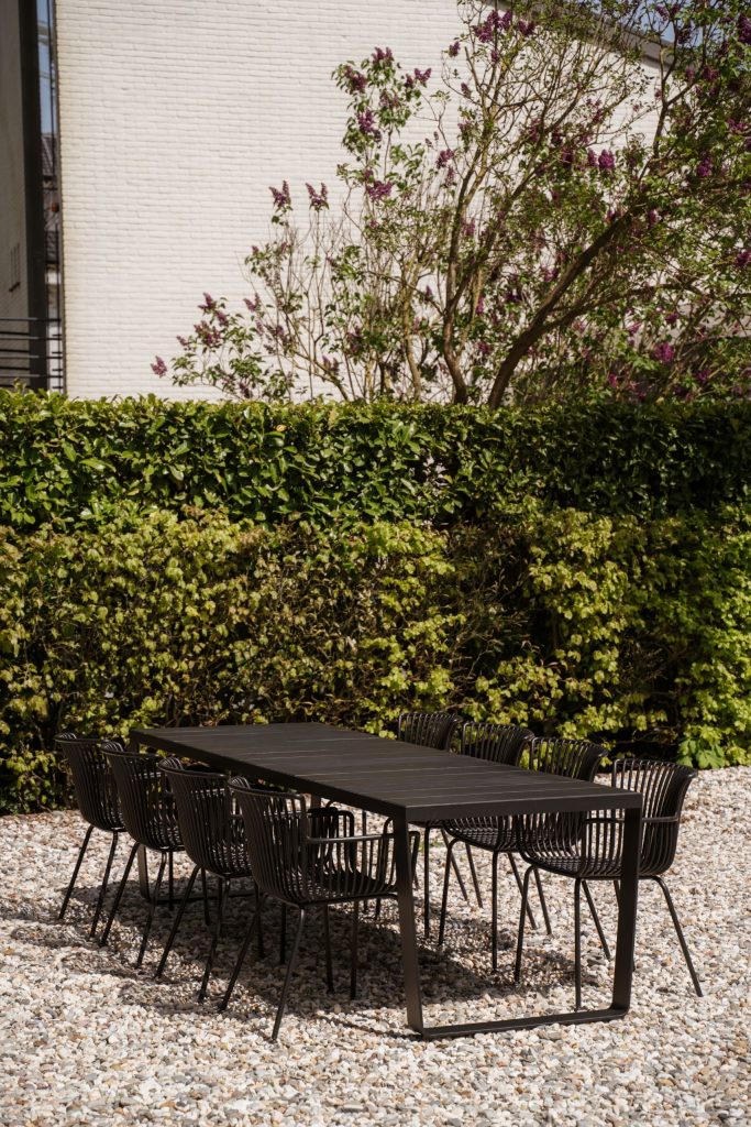 Tuintafel Van Tafel - Iroko zwart