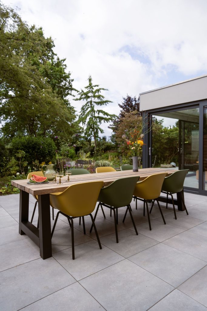 Heerlijk natafelen buiten