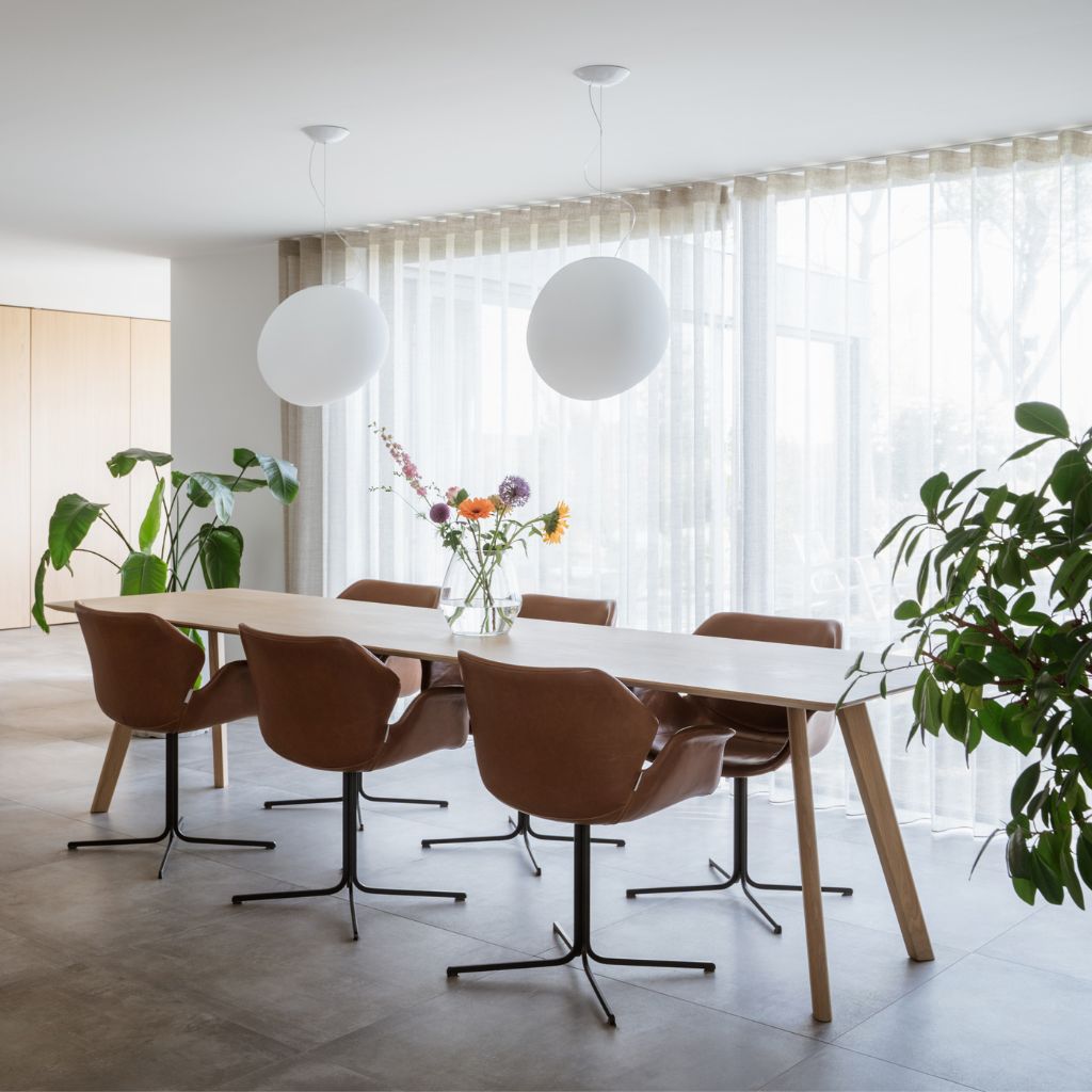 Opgeruimde tafel voorbeeld