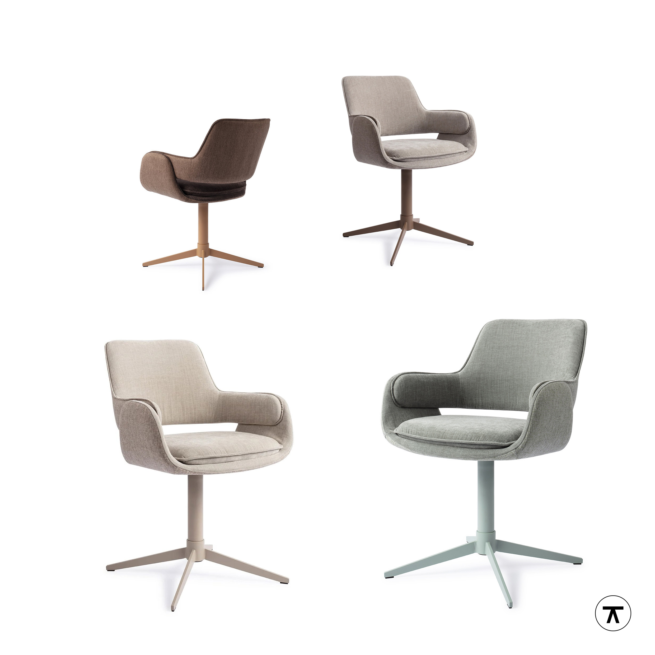 Eetkamerstoel Oketo in verschillende kleuren