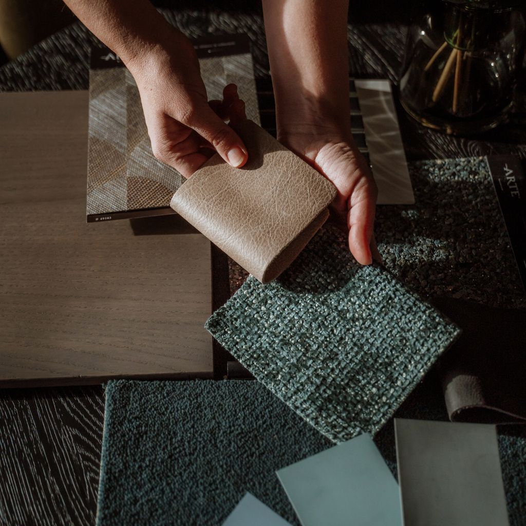 Kleurstalen van Van Tafel