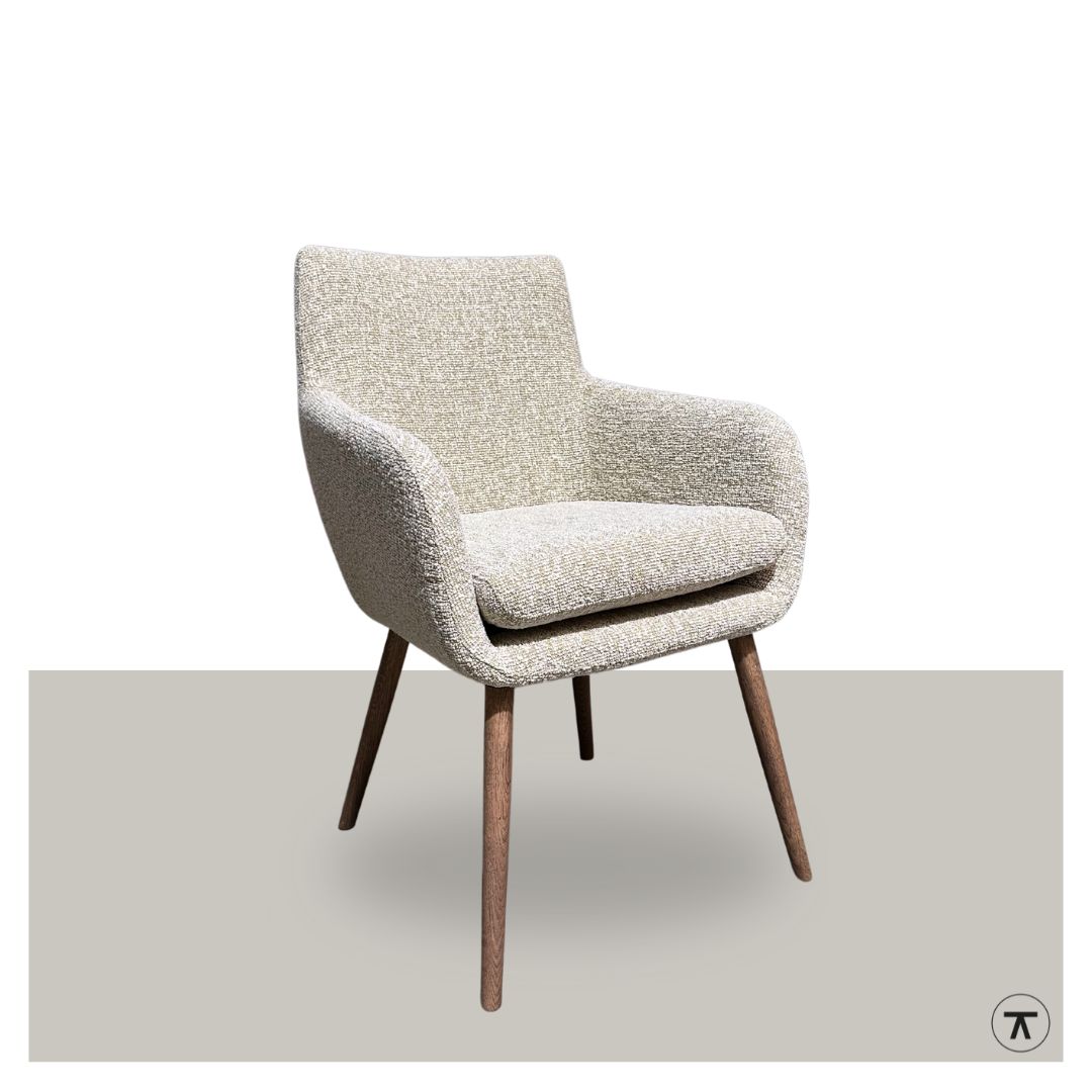 Stoel Zit met houten poten