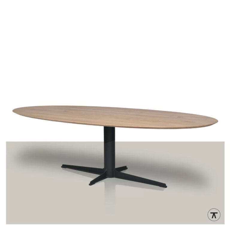 Ovale tafel Bird onderstel