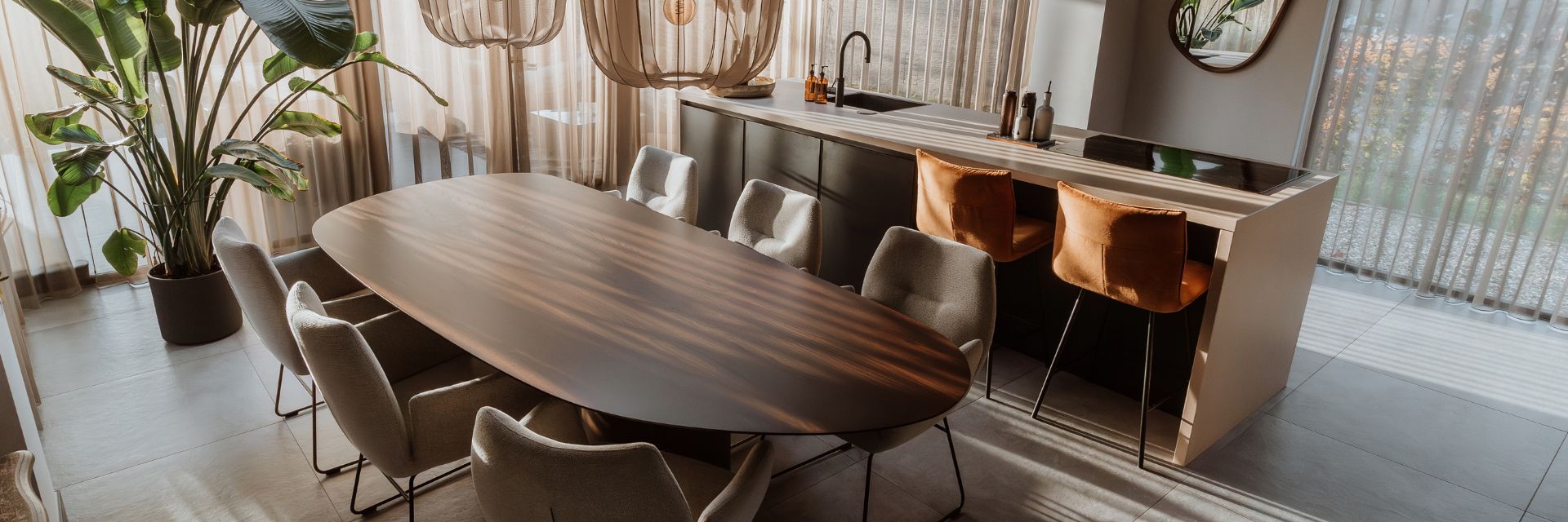 Inspiratie tafel met stoelen