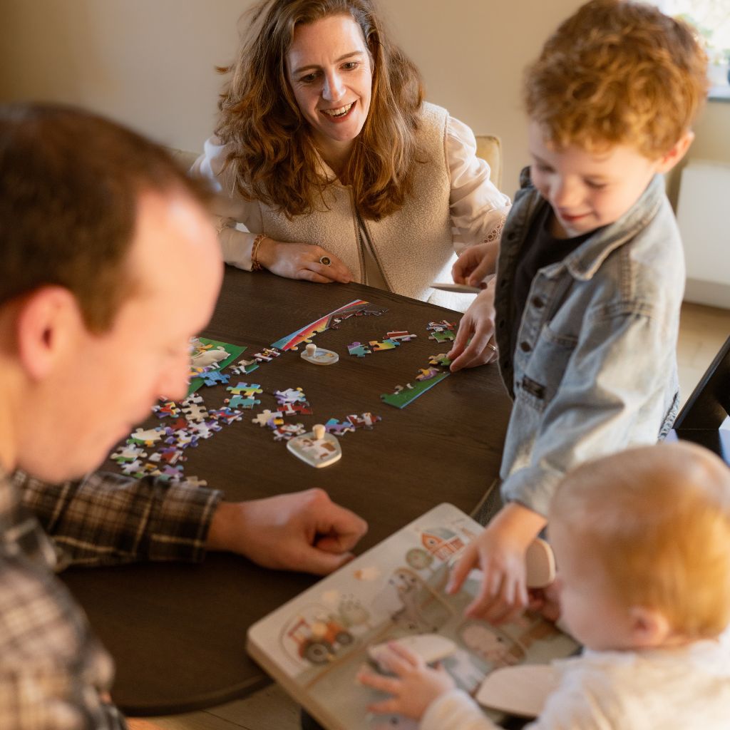 De eettafel van Ruud en Loes