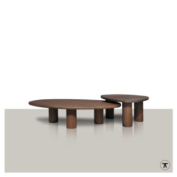 Organische salontafel Millie in 2 verschillende afmetingen