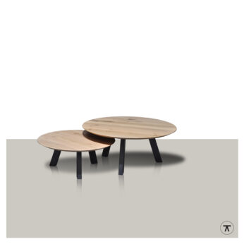 Ronde Salontafel Spot in 2 verschillende hoogtes