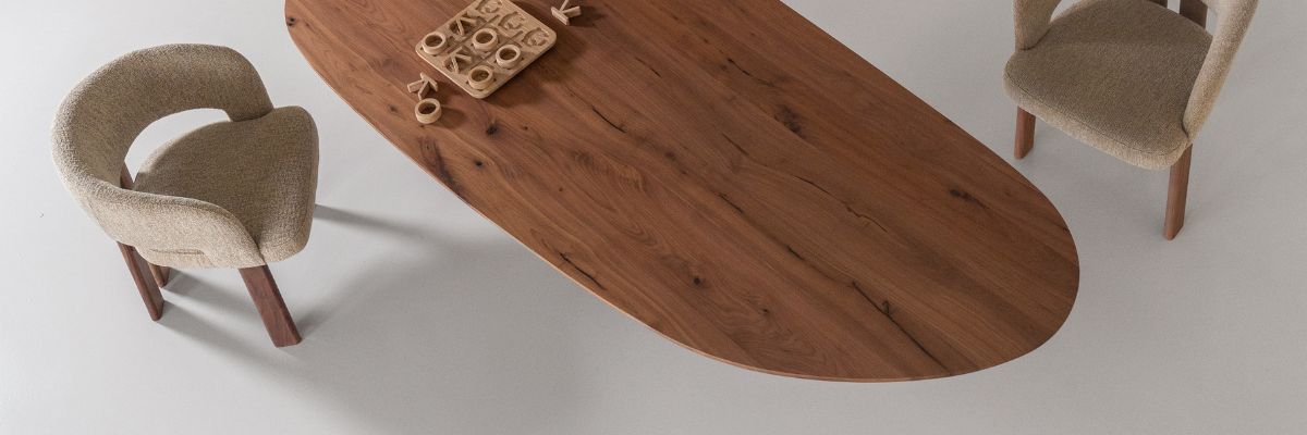 Organische tafel op maat Van Tafel