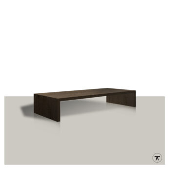 Rechthoekige salontafel Berg