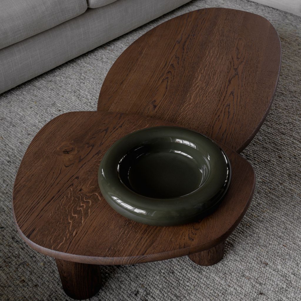 Kiezelvormige salontafel Millie