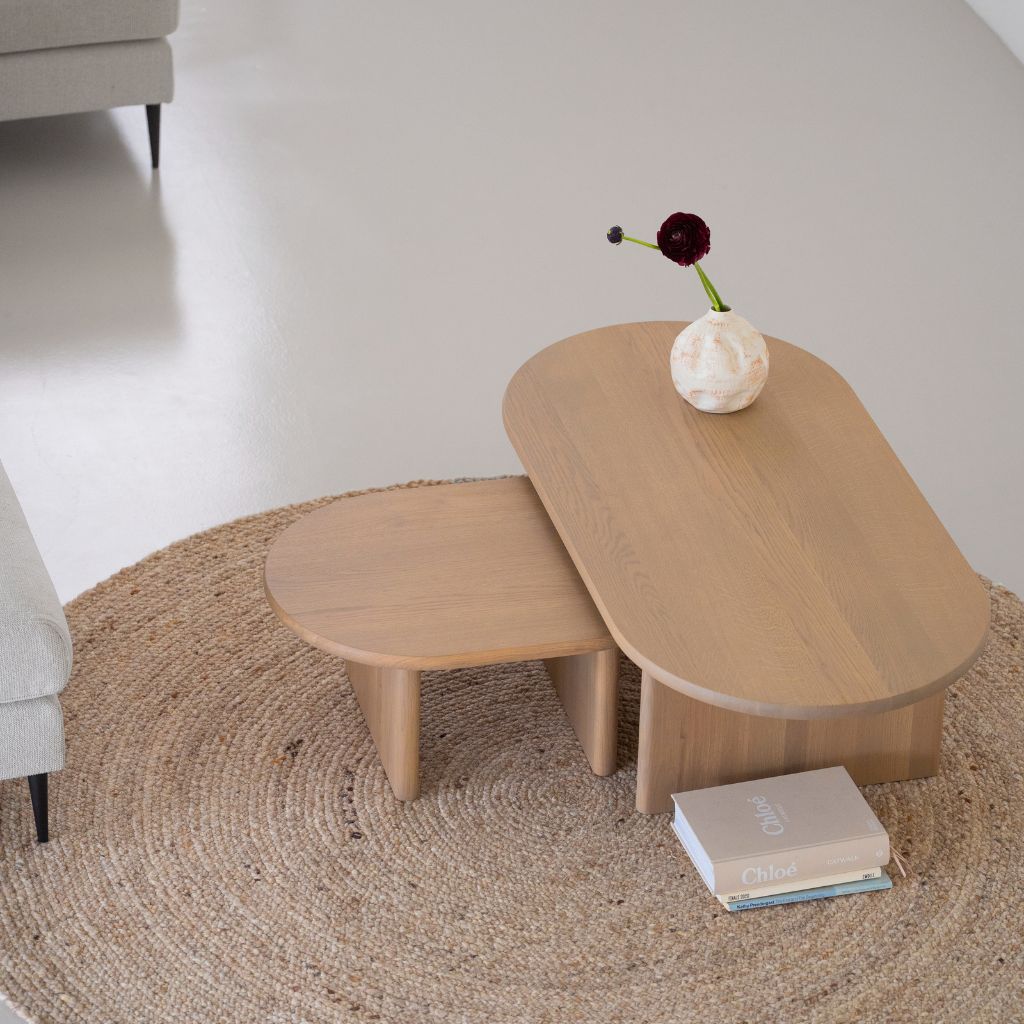 Zoom in van tafel salon