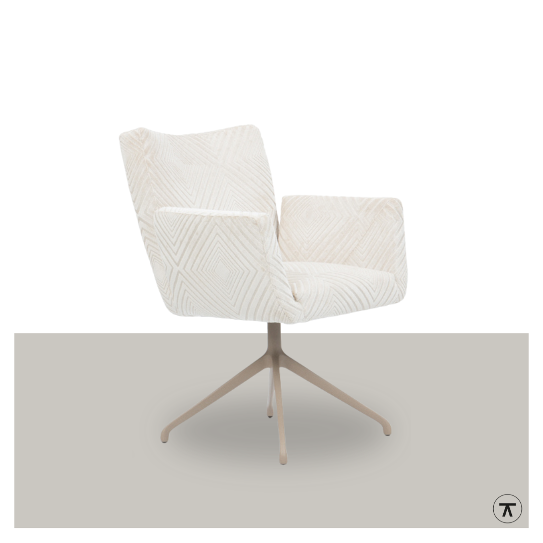 Eetkamerstoel Mingo met print