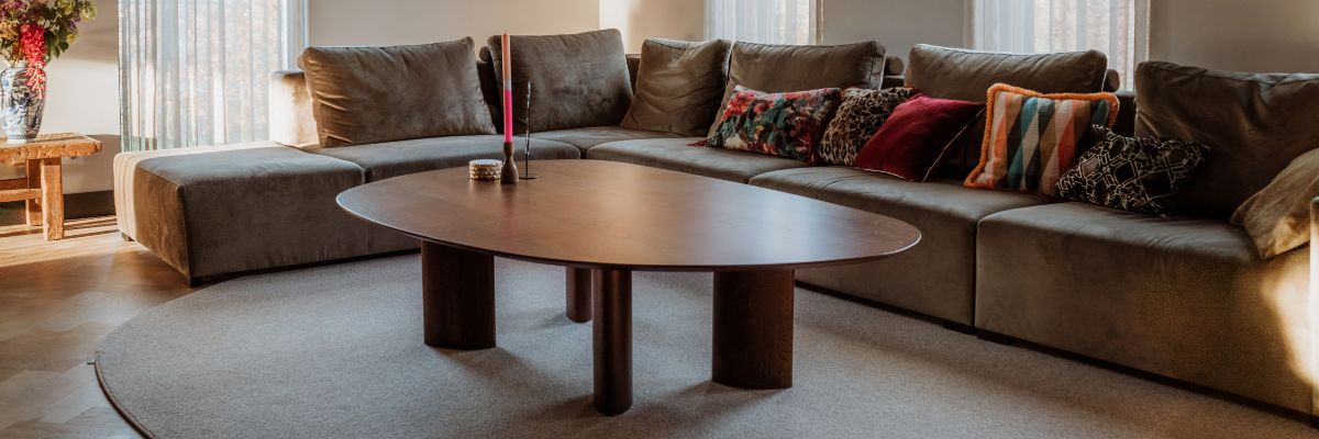 organische salontafel op maat gemaakt